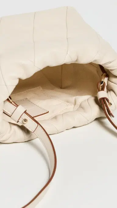 Zimmermann Cloud 91 Small Leather Clutch Milk One Size | Thumbnail 6 Zimmermann Cloud 91 Small Leather Clutch Milk One Size | Thumbnail 6