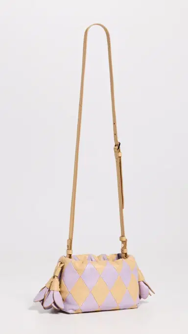 Zimmermann Cloud 91 Small Leather Clutch Lilac Sand One Size | Thumbnail 4 Zimmermann Cloud 91 Small Leather Clutch Lilac Sand One Size | Thumbnail 4