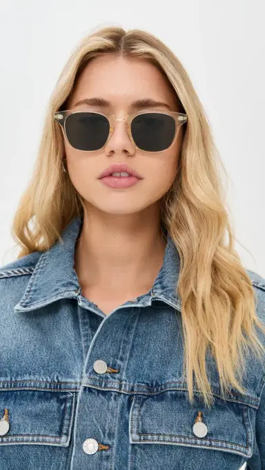 GARRETT LEIGHT Ace II Sunglasses Pg/Sfpbs One Size | Thumbnail 3 GARRETT LEIGHT Ace II Sunglasses Pg/Sfpbs One Size | Thumbnail 3