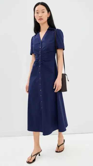 Shoshanna Barnet Dress Navy | Thumbnail 5 Shoshanna Barnet Dress Navy | Thumbnail 5