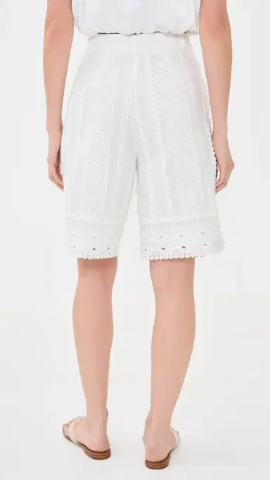 MAUDE CLUB Alexis Shorts White | Thumbnail 3 MAUDE CLUB Alexis Shorts White | Thumbnail 3