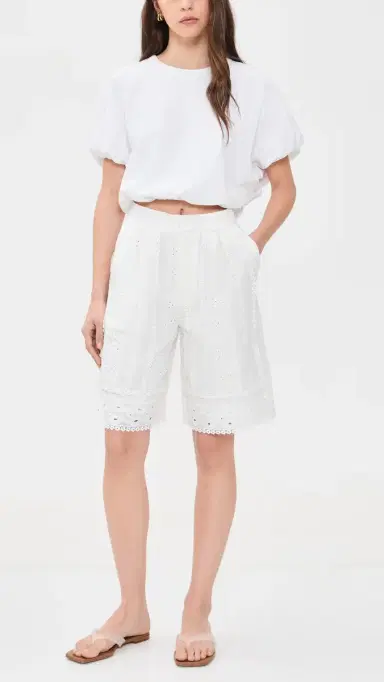MAUDE CLUB Alexis Shorts White | Thumbnail 5 MAUDE CLUB Alexis Shorts White | Thumbnail 5