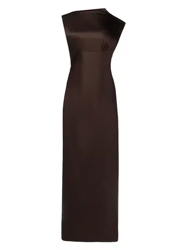 TWP Women's On The Side Stretch-Silk Maxi Dress - Delicioso - Size 10 | Thumbnail 1 TWP Women's On The Side Stretch-Silk Maxi Dress - Delicioso - Size 10 | Thumbnail 1