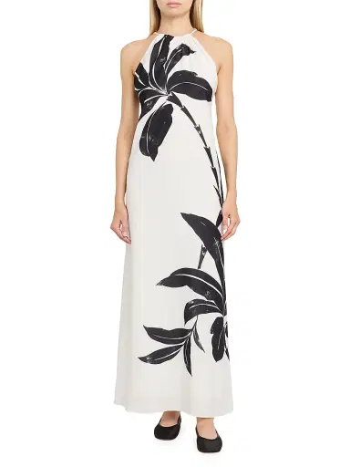 Kobi Halperin Women's Kaylee Floral Halter Maxi Dress | Thumbnail 2 Kobi Halperin Women's Kaylee Floral Halter Maxi Dress | Thumbnail 2