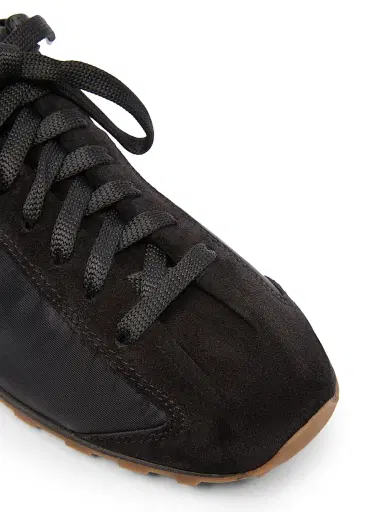 Jacquemus Women's Les Tennis Logo-Tab Low-Top Sneakers - Black | Thumbnail 5 Jacquemus Women's Les Tennis Logo-Tab Low-Top Sneakers - Black | Thumbnail 5