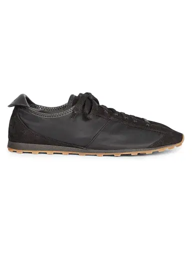 Jacquemus Women's Les Tennis Logo-Tab Low-Top Sneakers - Black | Thumbnail 1 Jacquemus Women's Les Tennis Logo-Tab Low-Top Sneakers - Black | Thumbnail 1
