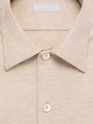 Stefano Ricci Men's Cashmere Pocket Shirt | Thumbnail 2 Stefano Ricci Men's Cashmere Pocket Shirt | Thumbnail 2