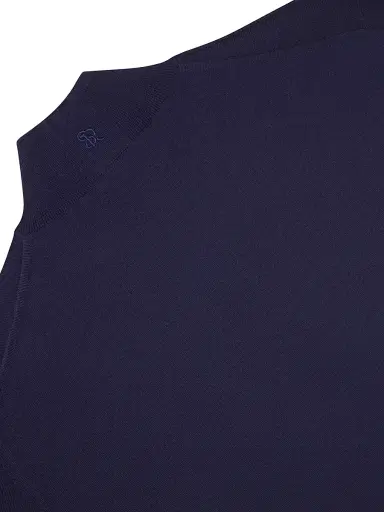 Stefano Ricci Men's Wool Quarter-Zip Sweater - Blue | Thumbnail 2 Stefano Ricci Men's Wool Quarter-Zip Sweater - Blue | Thumbnail 2