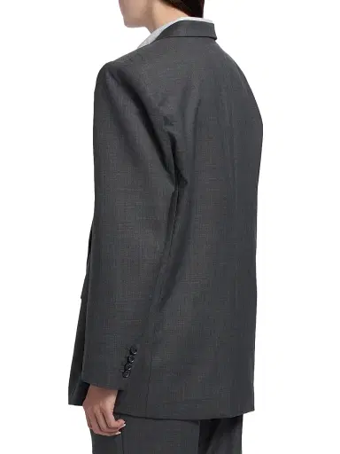Ronny Kobo Women's 1988 Double-Breasted Wool-Blend Blazer - Dark Grey | Thumbnail 5 Ronny Kobo Women's 1988 Double-Breasted Wool-Blend Blazer - Dark Grey | Thumbnail 5