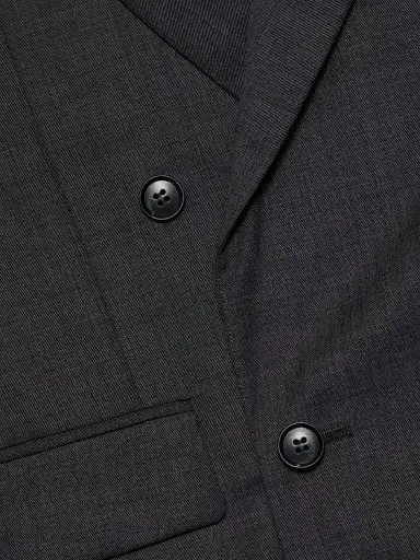 Ronny Kobo Women's 1988 Double-Breasted Wool-Blend Blazer - Dark Grey | Thumbnail 7 Ronny Kobo Women's 1988 Double-Breasted Wool-Blend Blazer - Dark Grey | Thumbnail 7