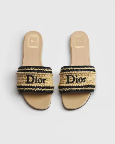 Dior Dioriviera Dior Woven Slide | Thumbnail 2 Dior Dioriviera Dior Woven Slide | Thumbnail 2
