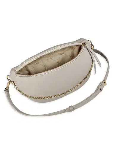 GiGi New York Women's Beck Pebbled Leather Sling Bag - Beechwood | Thumbnail 3 GiGi New York Women's Beck Pebbled Leather Sling Bag - Beechwood | Thumbnail 3