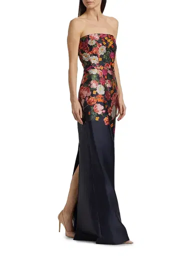 SACHIN BABI Women's Sophia Embellished Floral Gown - Midnights Magic Blooms | Thumbnail 2 SACHIN BABI Women's Sophia Embellished Floral Gown - Midnights Magic Blooms | Thumbnail 2