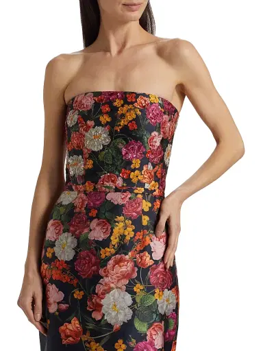 SACHIN BABI Women's Sophia Embellished Floral Gown - Midnights Magic Blooms | Thumbnail 6 SACHIN BABI Women's Sophia Embellished Floral Gown - Midnights Magic Blooms | Thumbnail 6