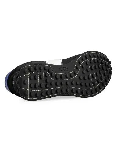 Tod's Men's T Vintage Low-Top Sneakers - Black | Thumbnail 4 Tod's Men's T Vintage Low-Top Sneakers - Black | Thumbnail 4
