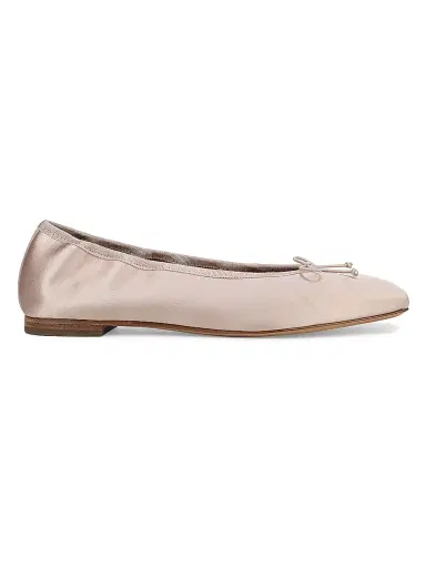 Vince Women's Darla Satin Ballet Flats | Thumbnail 1 Vince Women's Darla Satin Ballet Flats | Thumbnail 1