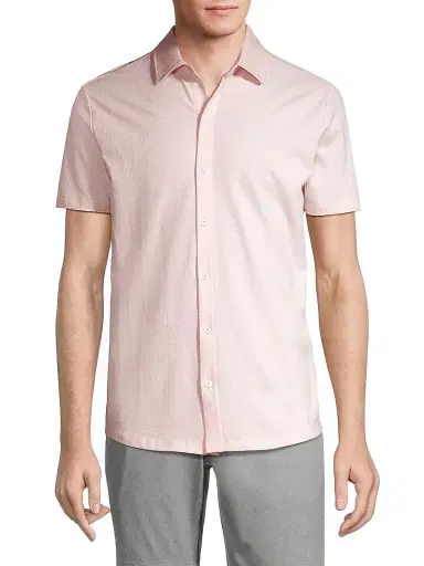 Robert Barakett Men's Keyes Knit Shirt | Thumbnail 3 Robert Barakett Men's Keyes Knit Shirt | Thumbnail 3