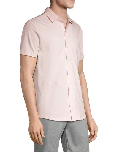Robert Barakett Men's Keyes Knit Shirt | Thumbnail 4 Robert Barakett Men's Keyes Knit Shirt | Thumbnail 4