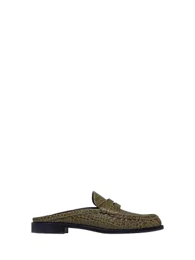 Bernardo Women's Tilda Loafer Mules - Olive | Thumbnail 1 Bernardo Women's Tilda Loafer Mules - Olive | Thumbnail 1