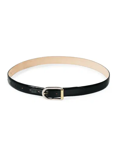 Déhanche Women's Mija Leather Belt - Black Mixed Metal | Thumbnail 4 Déhanche Women's Mija Leather Belt - Black Mixed Metal | Thumbnail 4