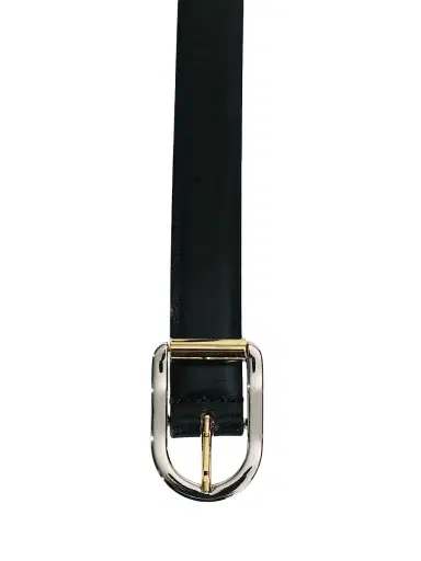 Déhanche Women's Mija Leather Belt - Black Mixed Metal | Thumbnail 5 Déhanche Women's Mija Leather Belt - Black Mixed Metal | Thumbnail 5