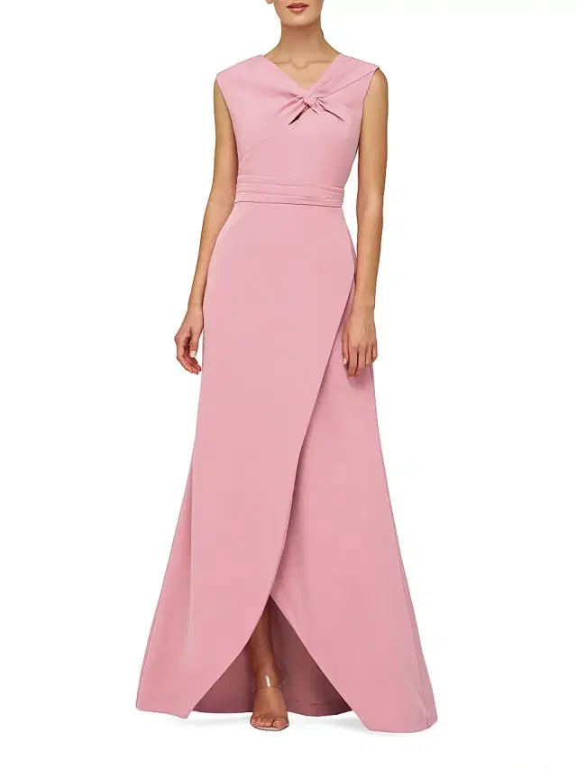 Women's Illiana Sleeveless Gown - Pink Mauve Women's Illiana Sleeveless Gown - Pink Mauve