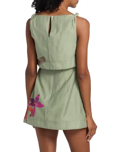 AMUR Women's Pyper Floral Minidress - River Lily Rapids | Thumbnail 5 AMUR Women's Pyper Floral Minidress - River Lily Rapids | Thumbnail 5