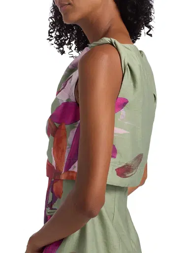 AMUR Women's Pyper Floral Minidress - River Lily Rapids | Thumbnail 6 AMUR Women's Pyper Floral Minidress - River Lily Rapids | Thumbnail 6