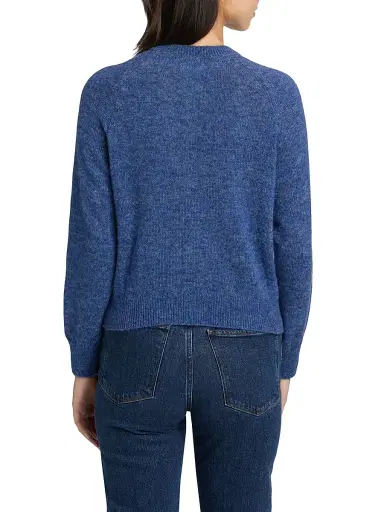 DÔEN Women's Petra Alpaca-Blend Cardigan - Blue Dusk - Size XS | Thumbnail 5 DÔEN Women's Petra Alpaca-Blend Cardigan - Blue Dusk - Size XS | Thumbnail 5