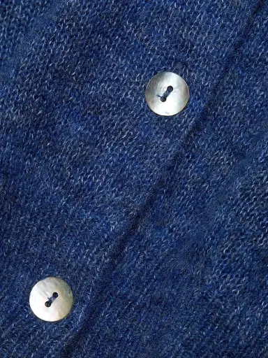 DÔEN Women's Petra Alpaca-Blend Cardigan - Blue Dusk - Size XS | Thumbnail 7 DÔEN Women's Petra Alpaca-Blend Cardigan - Blue Dusk - Size XS | Thumbnail 7