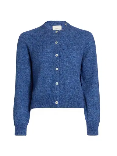 DÔEN Women's Petra Alpaca-Blend Cardigan - Blue Dusk - Size XS | Thumbnail 1 DÔEN Women's Petra Alpaca-Blend Cardigan - Blue Dusk - Size XS | Thumbnail 1