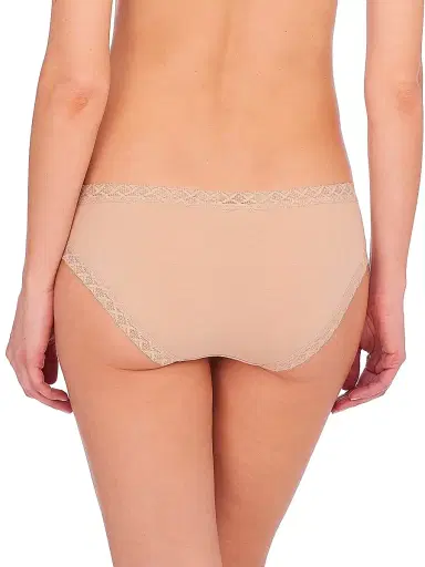 Natori Women's Bliss Cotton Girl Briefs - Cafe | Thumbnail 2 Natori Women's Bliss Cotton Girl Briefs - Cafe | Thumbnail 2