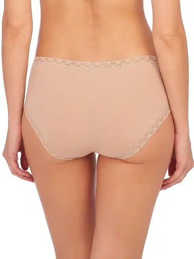 Natori Women's Bliss Cotton French Cut Brief - Cafe | Thumbnail 2 Natori Women's Bliss Cotton French Cut Brief - Cafe | Thumbnail 2