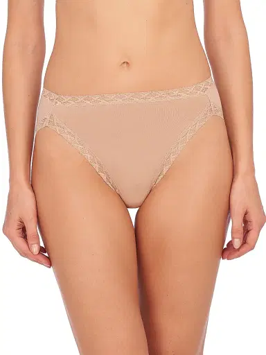 Natori Women's Bliss Cotton French Cut Brief - Cafe | Thumbnail 1 Natori Women's Bliss Cotton French Cut Brief - Cafe | Thumbnail 1