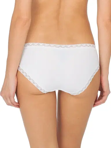 Natori Women's Bliss Cotton Girl Briefs - White | Thumbnail 2 Natori Women's Bliss Cotton Girl Briefs - White | Thumbnail 2