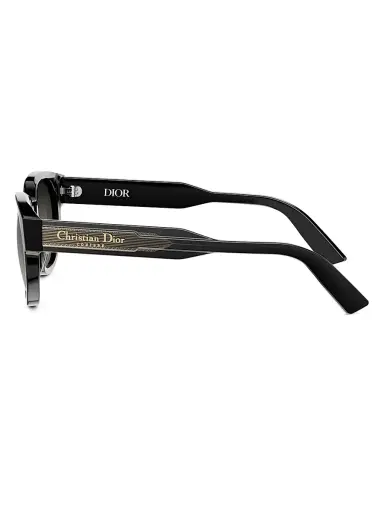 Dior Men's Christian Label 51MM Round Sunglasses - Black Brown | Thumbnail 3 Dior Men's Christian Label 51MM Round Sunglasses - Black Brown | Thumbnail 3