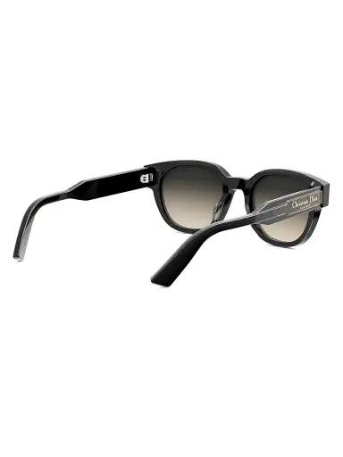 Dior Men's Christian Label 51MM Round Sunglasses - Black Brown | Thumbnail 6 Dior Men's Christian Label 51MM Round Sunglasses - Black Brown | Thumbnail 6