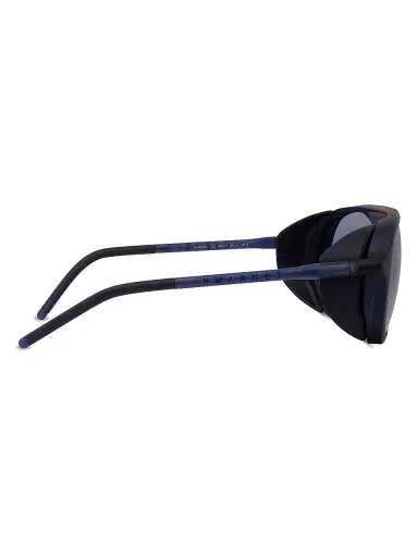 Vuarnet Men's Outdoor Ice 01 54MM Shield Sunglasses - Matte Blue | Thumbnail 7 Vuarnet Men's Outdoor Ice 01 54MM Shield Sunglasses - Matte Blue | Thumbnail 7
