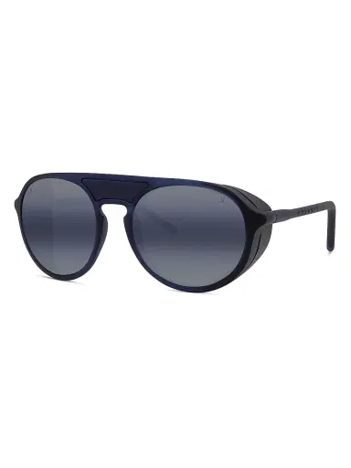 Vuarnet Men's Outdoor Ice 01 54MM Shield Sunglasses - Matte Blue | Thumbnail 1 Vuarnet Men's Outdoor Ice 01 54MM Shield Sunglasses - Matte Blue | Thumbnail 1