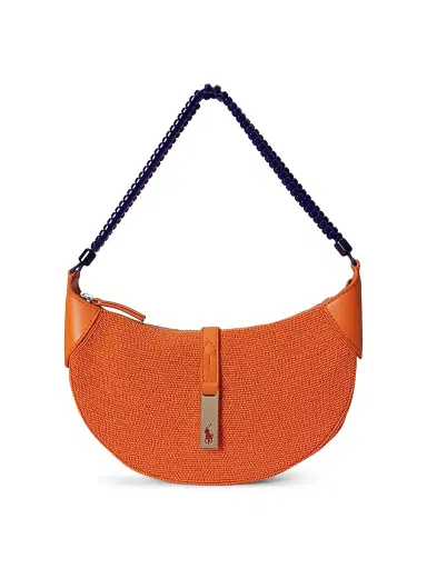 Polo Ralph Lauren Women's Polo ID Mini Beaded Shoulder Bag | Thumbnail 1 Polo Ralph Lauren Women's Polo ID Mini Beaded Shoulder Bag | Thumbnail 1