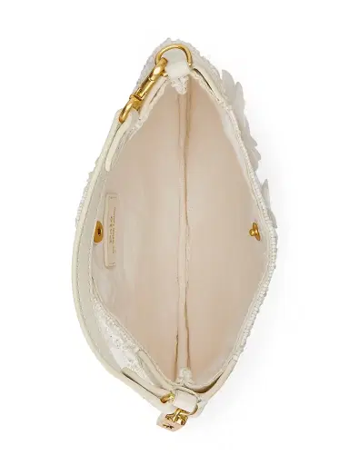 Polo Ralph Lauren Women's Polo ID Floral Beaded Top Handle Bag | Thumbnail 2 Polo Ralph Lauren Women's Polo ID Floral Beaded Top Handle Bag | Thumbnail 2