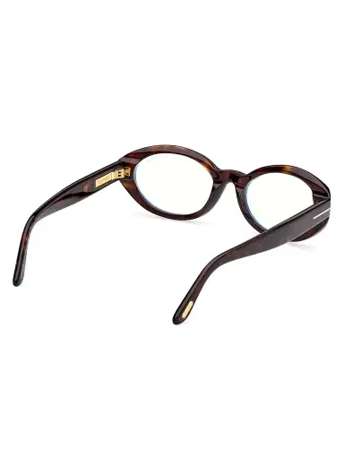 TOM FORD Women's 54MM Oval Optical Eyeglasses - Classic Dark Havana | Thumbnail 6 TOM FORD Women's 54MM Oval Optical Eyeglasses - Classic Dark Havana | Thumbnail 6