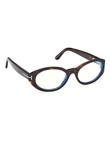 TOM FORD Women's 54MM Oval Optical Eyeglasses - Classic Dark Havana | Thumbnail 8 TOM FORD Women's 54MM Oval Optical Eyeglasses - Classic Dark Havana | Thumbnail 8