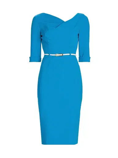 BLACK HALO Women's Jackie O Loft Woven Sheath Dress - Candy Blue | Thumbnail 1 BLACK HALO Women's Jackie O Loft Woven Sheath Dress - Candy Blue | Thumbnail 1