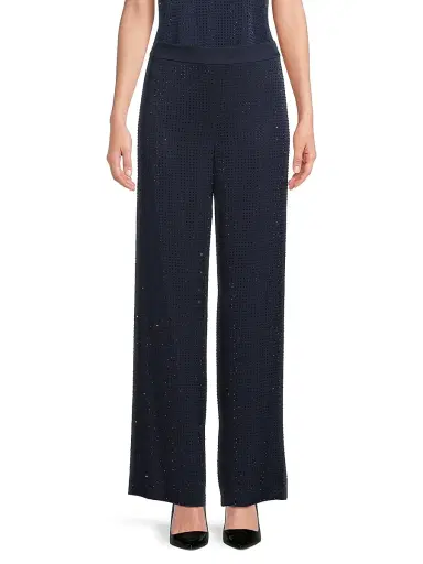 Ungaro Women's Poppi Hotfix Pants - Midnight Blue | Thumbnail 3 Ungaro Women's Poppi Hotfix Pants - Midnight Blue | Thumbnail 3