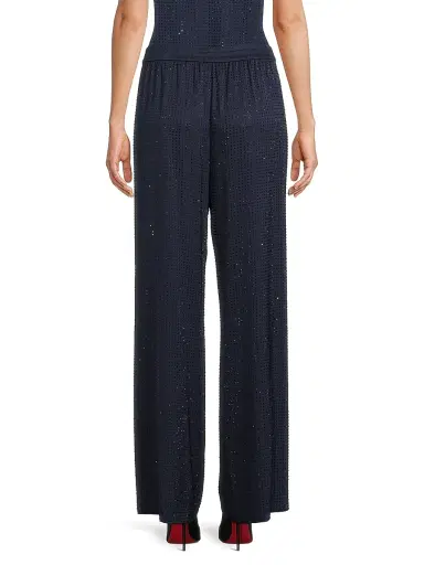 Ungaro Women's Poppi Hotfix Pants - Midnight Blue | Thumbnail 5 Ungaro Women's Poppi Hotfix Pants - Midnight Blue | Thumbnail 5