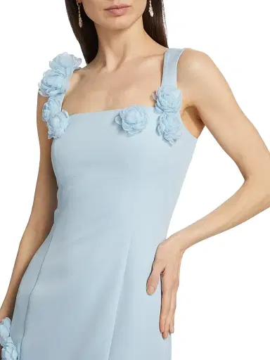 Elliatt Women's Trompe Minidress - Baby Blue | Thumbnail 6 Elliatt Women's Trompe Minidress - Baby Blue | Thumbnail 6
