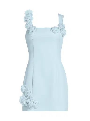 Elliatt Women's Trompe Minidress - Baby Blue | Thumbnail 1 Elliatt Women's Trompe Minidress - Baby Blue | Thumbnail 1