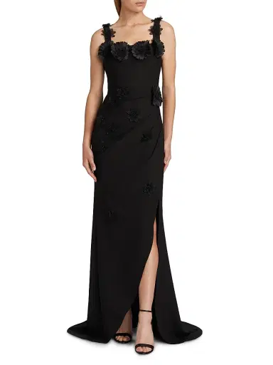 Elliatt Women's Bride & Guest Charlotte Gown - Black | Thumbnail 2 Elliatt Women's Bride & Guest Charlotte Gown - Black | Thumbnail 2