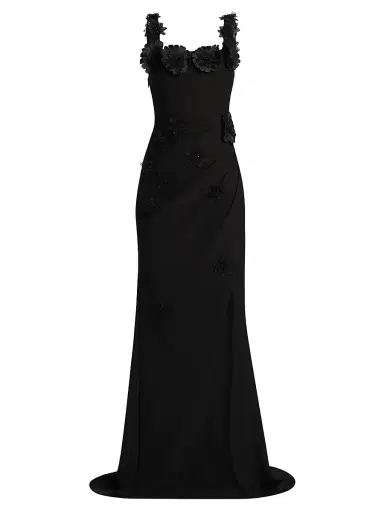Elliatt Women's Bride & Guest Charlotte Gown - Black | Thumbnail 1 Elliatt Women's Bride & Guest Charlotte Gown - Black | Thumbnail 1